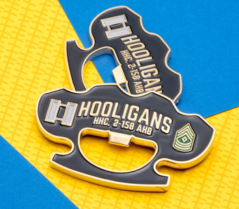 Soft Enamel On Both Sides - Challenge Coins